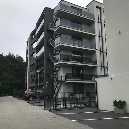 Juodalksnes Apartamentai Palanga Exteriör bild